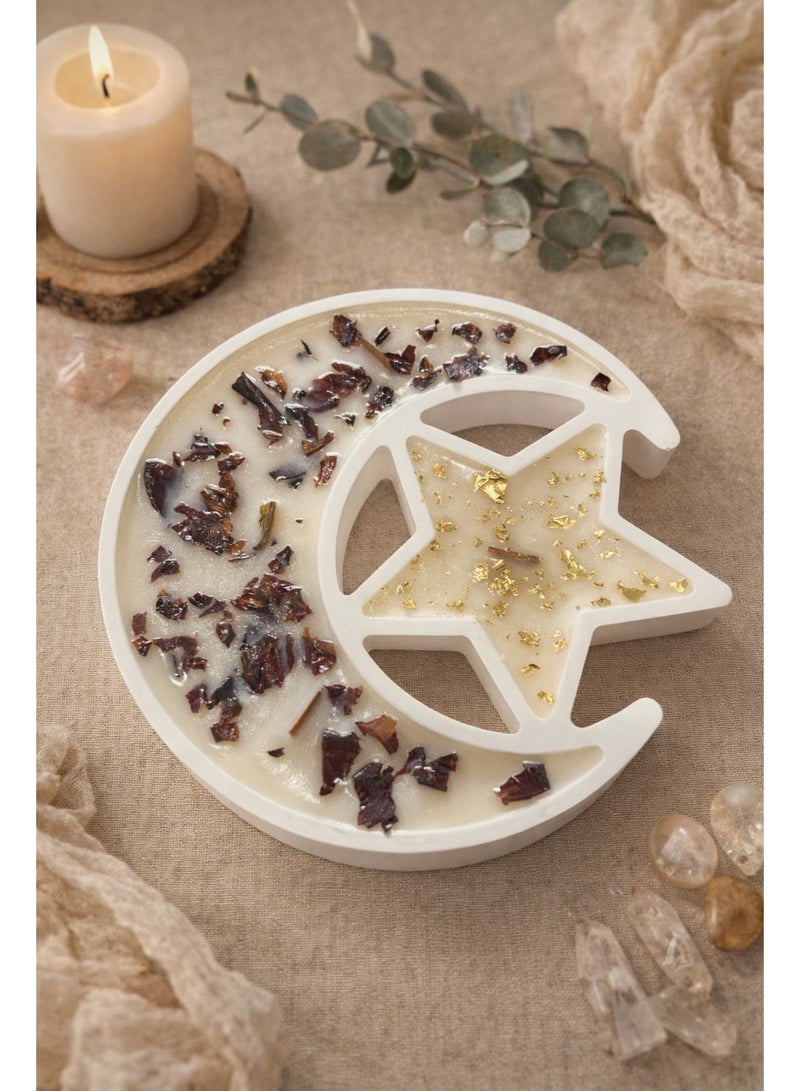 Moon Star Candle